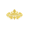 Ornate Royal Crown Embroidery Design - 3 Sizes Included